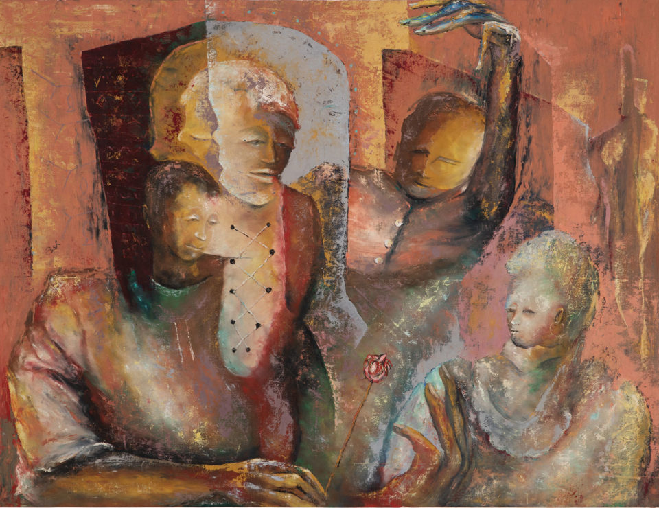 Lot 46 Ash Uman (Ugandan, born 1965) Untitled, undated, at Art Auction East Africa 2019