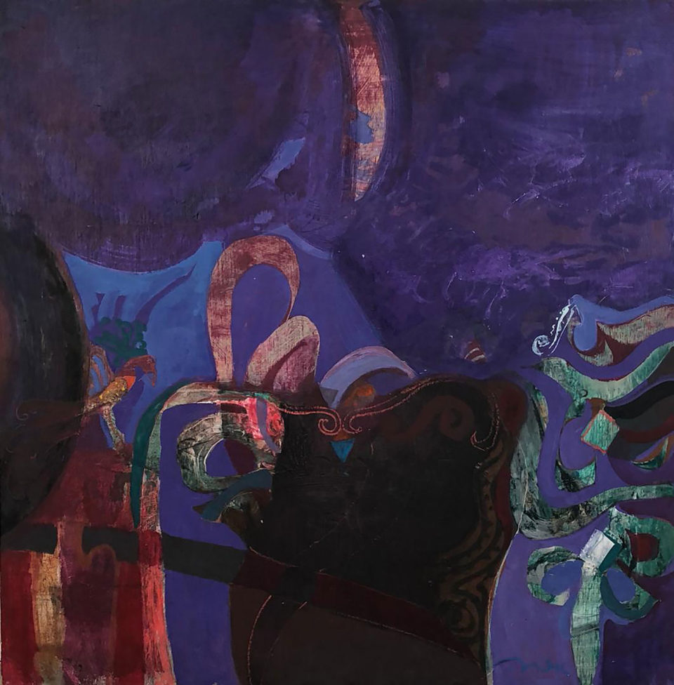 Lot 53 Rashid Diab (Sudanese, born 1957) Untitled, 1996, at Art Auction East Africa 2019