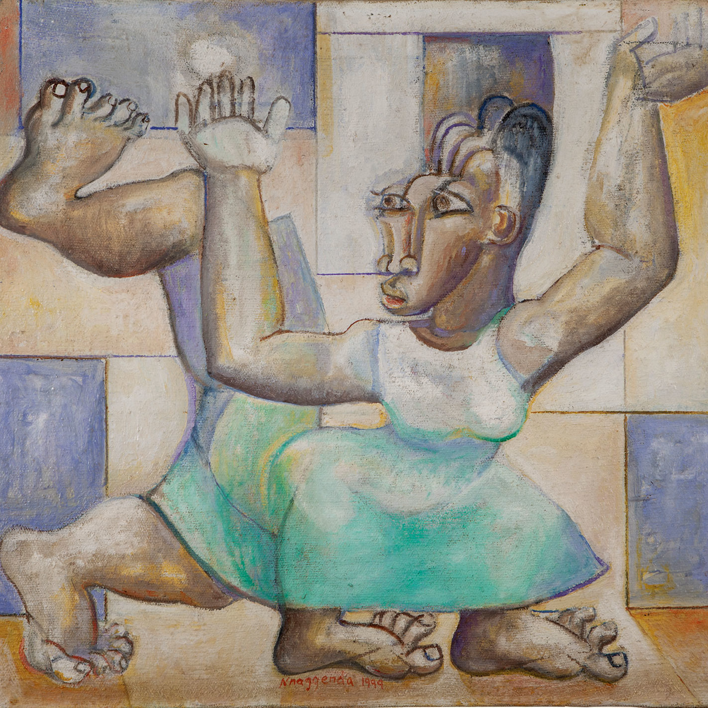 Art Auction East Africa 2020 Lot 1 Francis Nnaggenda