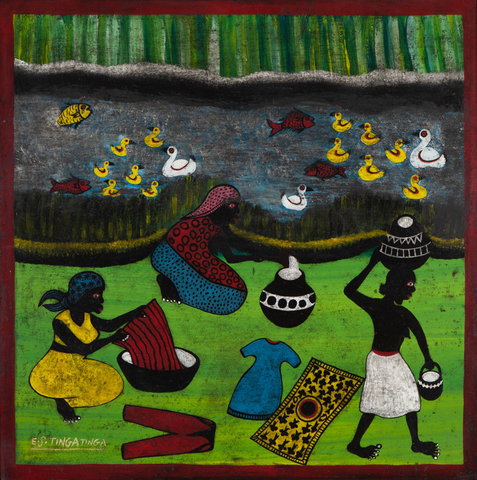 Art Auction East Africa 2020 Lot 31 E. S. Tingatinga