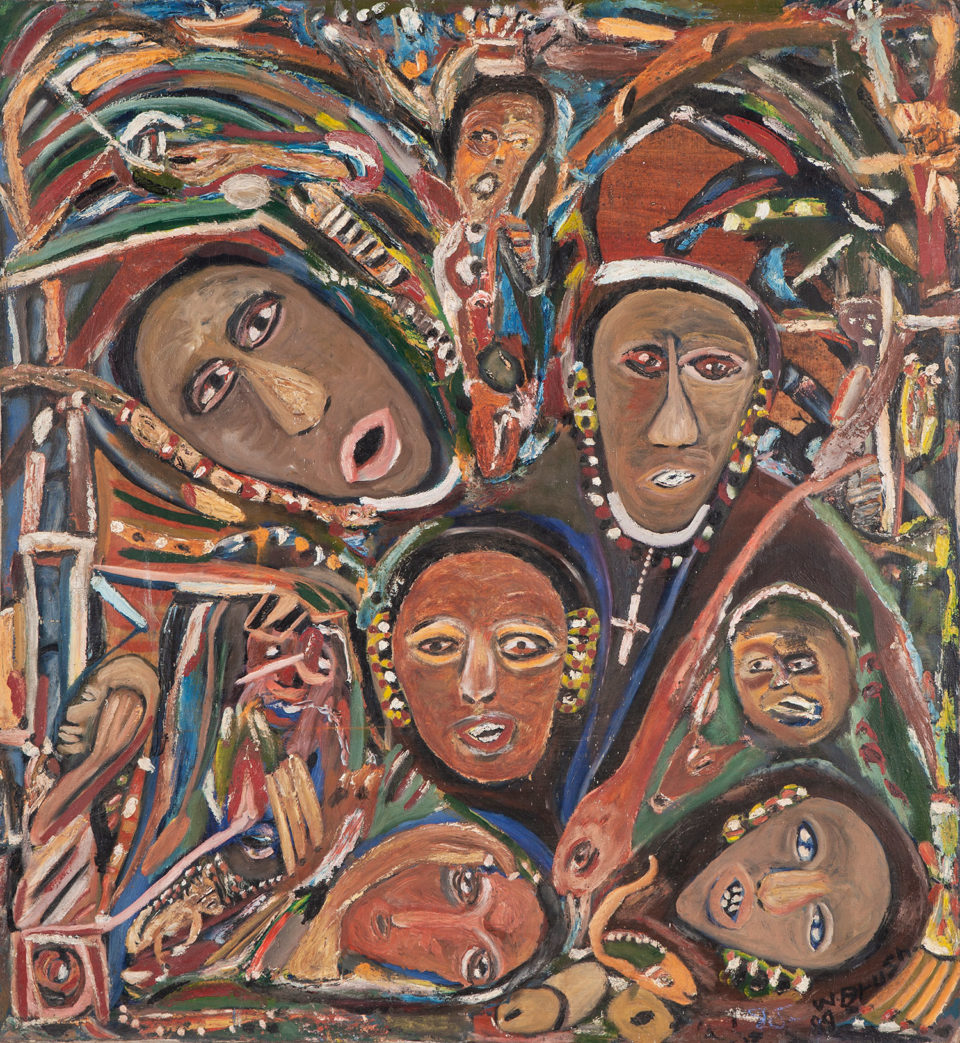 Art Auction East Africa 2020 Lot 66 Wanyu Brush