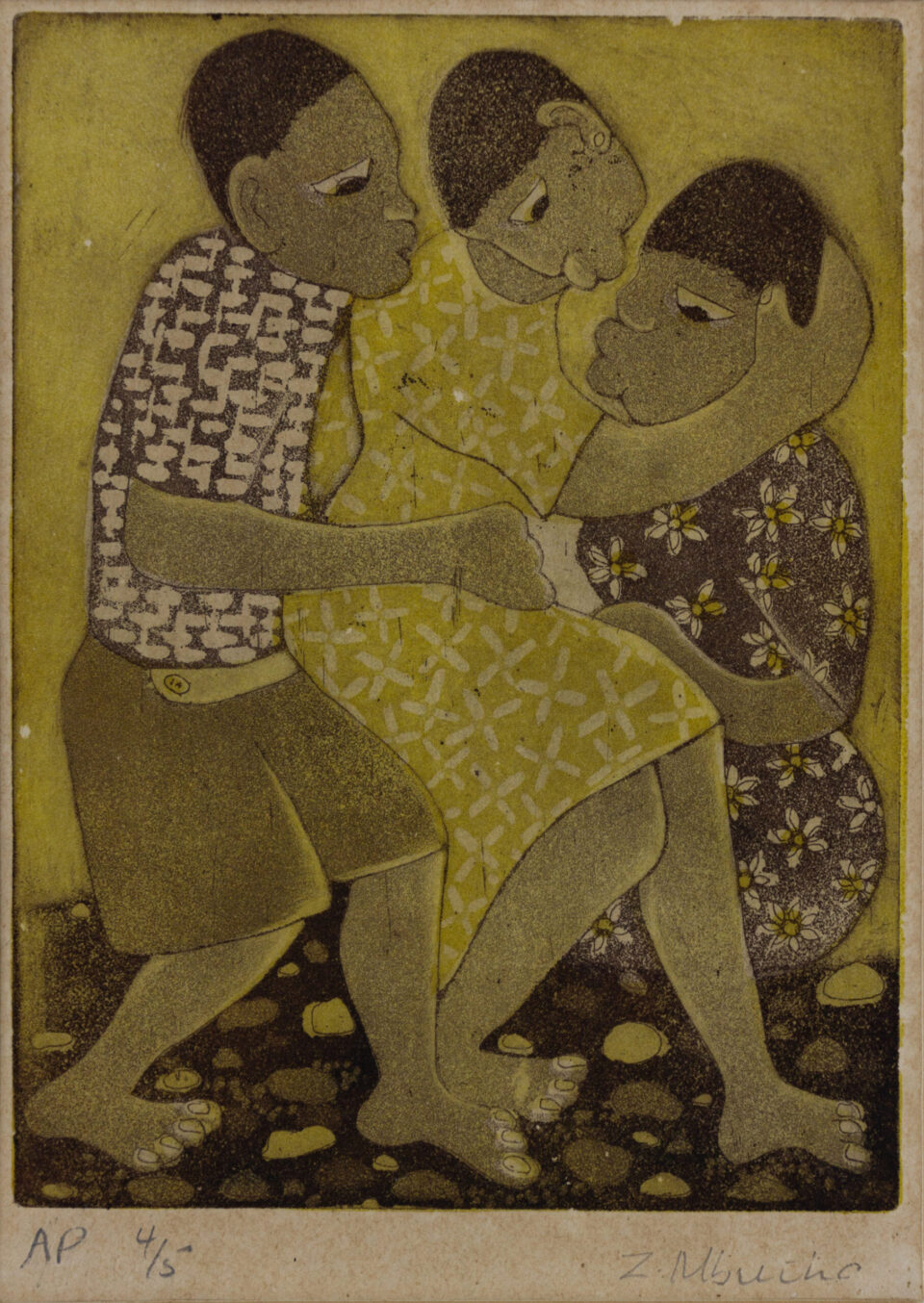 Art Auction East Africa 2024 Lot 43 Zachariah Mbutha