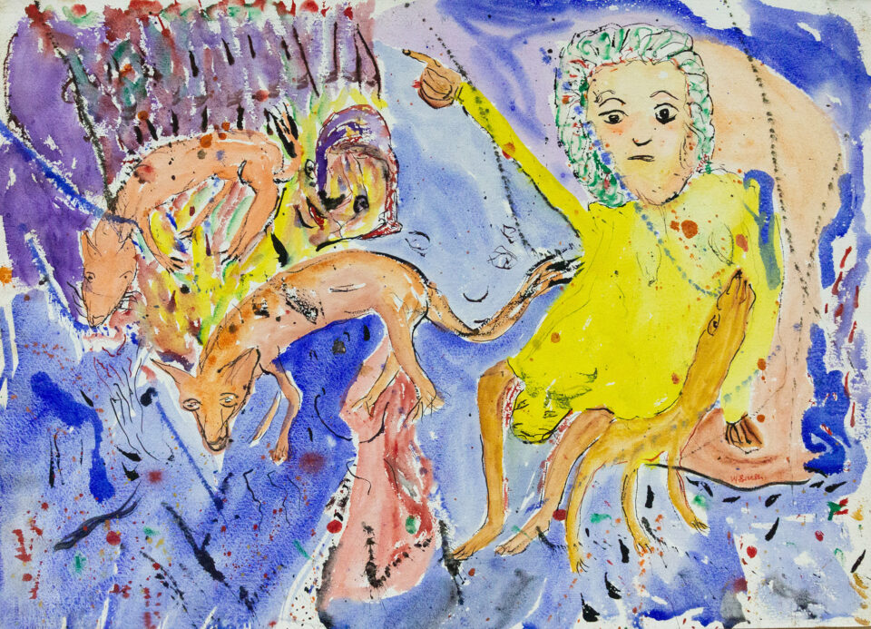 Art Auction East Africa 2024 Lot 47 Wanyu Brush